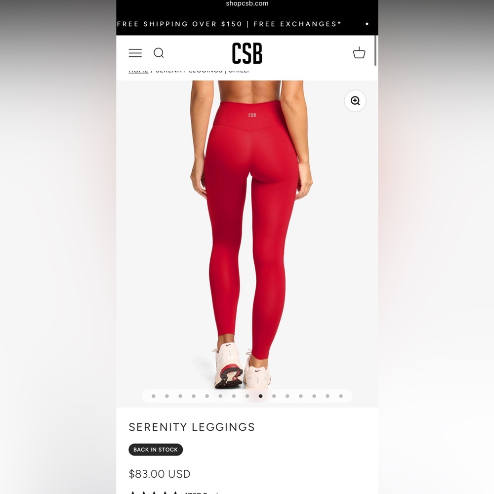 CSB Red Workout Set - Picture 2 of 10